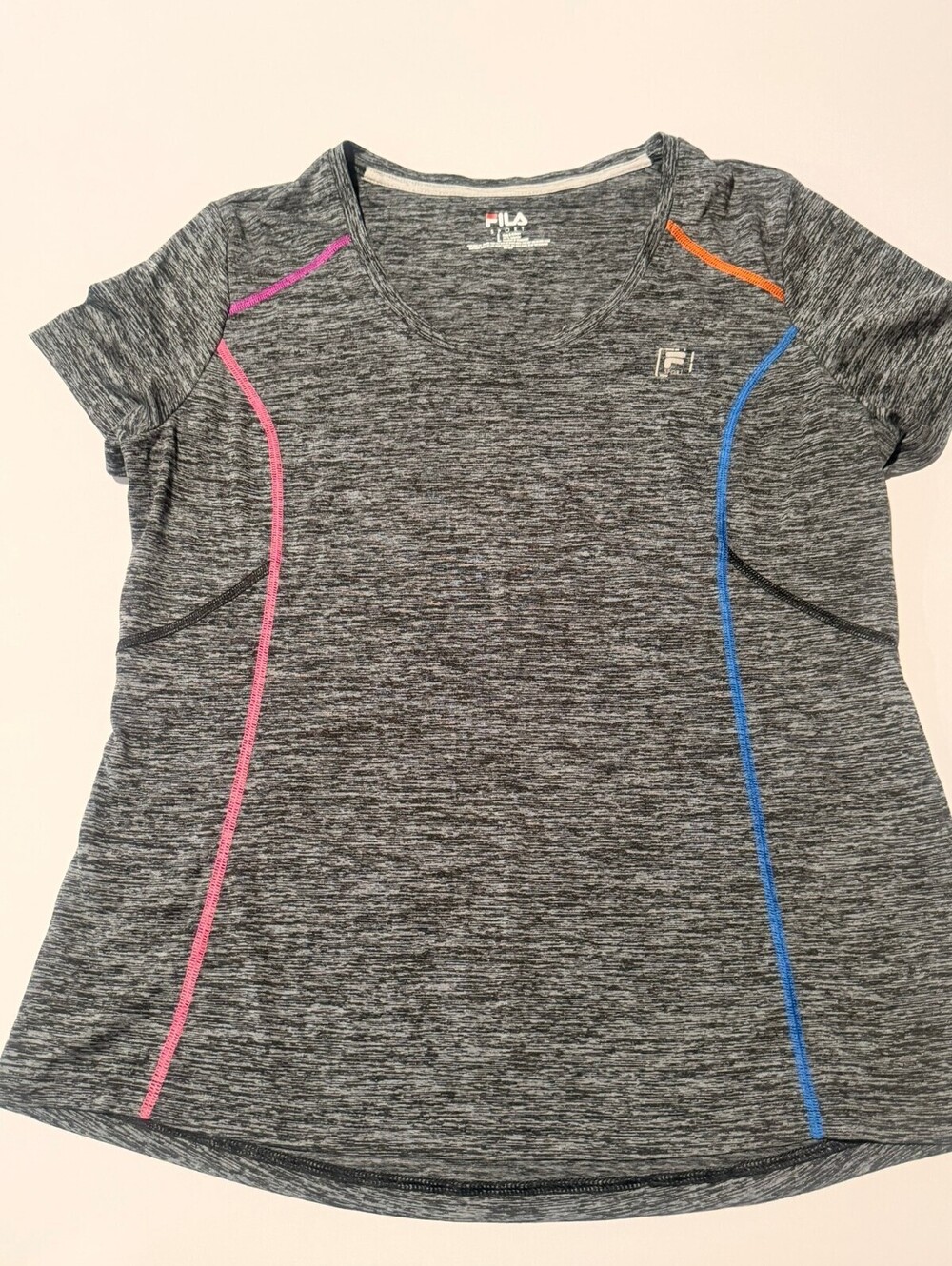 Fila Sport gray short sleeve athletic top